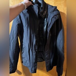 Black American Eagle XS Winter Jacket